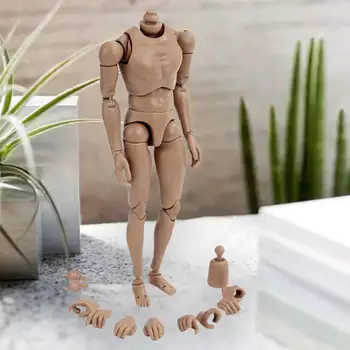 1/6 מידה ברוחב כתפיים הגוף הגברי בובת דמות DIY 10.04 אינץ בובת צעצועי בובת צעצועים לילדים עיצוב פריטי אספנות