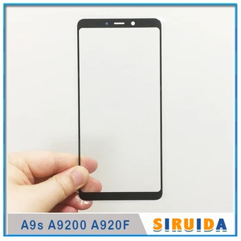 10pcs 6.3 אינץ ' עבור Samsung Galaxy A920 A9200 A9s A9star G8850 A9 כוכב 2018 מסך LCD הקדמי החיצוני זכוכית החלפת העדשה