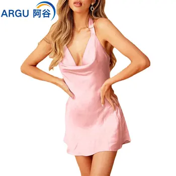 2023 אורך הברך שמלת סרוגים אלסטי ללא שרוולים Bodycon אלגנטי נשים 2023 קיץ סקסי V-צוואר מסיבת סלים שמלות camisetas