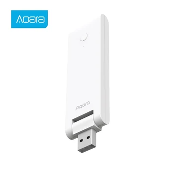 Aqara E1 רכזת, Gateway עם Zigbee 3.0 שליטה מרחוק הביתה לעבוד על Mijia אפליקציה HomeKit כל הבית, מערכת בית חכם