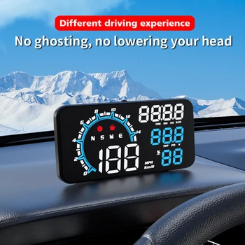 G11 הראש תצוגת LED אוטומטי, מד מהירות דיגיטלי חכם המעורר תזכורת GPS HUD הראש תצוגת מד המהירות במכונית אלקטרוניקה