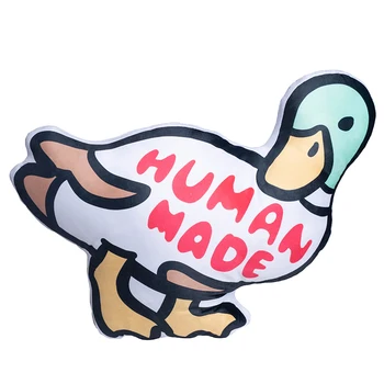 Kawaii קריקטורה ברווז נמר המבורגר פיגי הכרית ממולא חיות אדם עשוי לזרוק את הכרית תרמיל תליון עיצוב הבית צעצועים לילדים