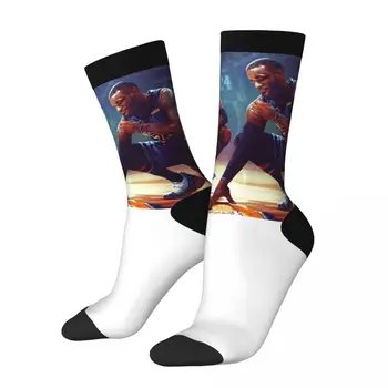 Kobes ו Bryanter 24 2023 כדורסל כוכבים (3) ייחודי הטוב ביותר לקנות צבע ניגודיות חנון גרביים אלסטיים