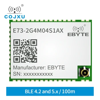 nRF52810 Bluetooth cojxu E73-2G4M04S1AX Ebyte 2.4 Ghz 2.5 mW IPEX PCB אנטנה הרבה UHF אלחוטי המשדר משדר SMD