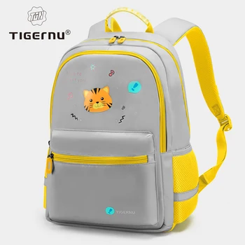Tigernu ילדים חדש תרמיל במשקל איזון Schoolbags ילד חמוד התיק בנים בנות רעיוני לנשימה עיצוב תיק בית הספר.