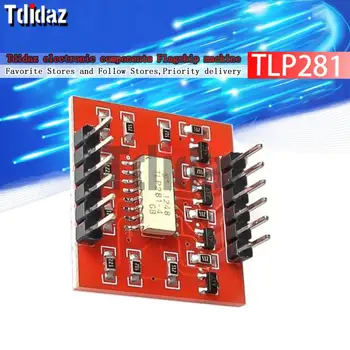 TLP281 4 ערוץ Opto-isolator IC מודול עבור Arduino הרחבה לוח גבוה, רמה נמוכה Optocoupler בידוד 4 ערוצים