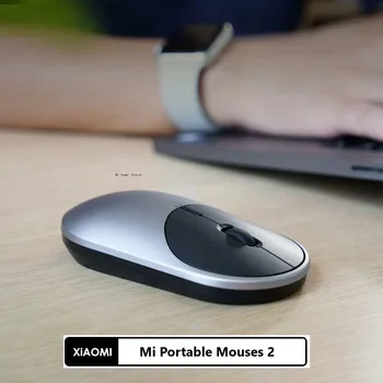 Xiaomi Mi נייד העכברים 2 אלחוטית Bluetooth 4.2 העכבר RF 2.4 GHz Dual Mode להתחבר 4000DPI מתכוונן למחשב נייד עכבר המחשב