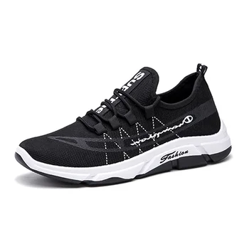 גברים של נעלי ריצה ריצה נוחה ללא החלקה כושר נעלי ספורט קל משקל לנשימה מזדמנים נעלי הליכה