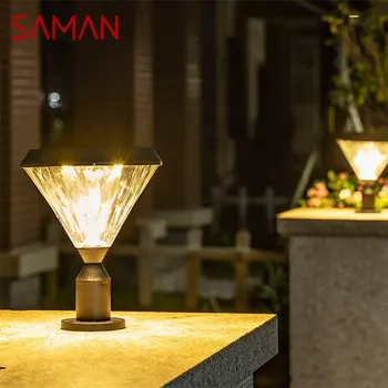 המלון השמש קלאסית קיר חיצוני LED עמיד למים עמוד פוסט מנורת תאורה עבור הבית פטיו מרפסת