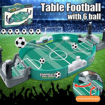 חדש מיני שולחן כדורגל משחק לוח להתאים צעצועים לילדים שולחן העבודה הורה-ילד אינטראקטיבי אינטלקטואלי תחרותי משחקי כדורגל