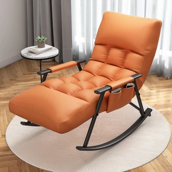 יחיד מעצב כורסה טרקלין הכיסא הזרוע גינת פטיו השינה כיסא הטרקלין מרפסת Sillon Reclinable ריהוט הבית YQ50LC