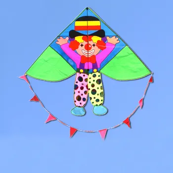 משלוח חינם ליצן עפיפון דג עפיפונים חיצונית צעצועים לילדים עפיפונים ripstop ניילון בד הרוח עפיפונים מקצועיים עפיפון רוח