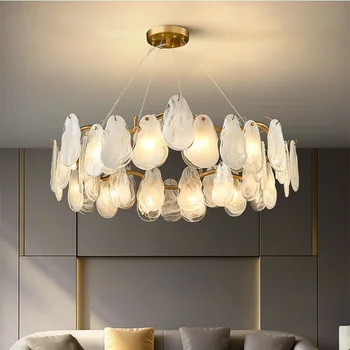 נברשות תליון Lapm אורות LED המודרני סלון, חדר השינה, חדר אוכל לבן דקורטיביים מעצב אישיות יצירתית הביתה