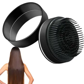 נייד מברשת שיער חשמלי נייד סיבוב מסרק שיער רב תכליתי אנטי סטטי גמיש מברשת שיער מזיק עבור נשים וגברים