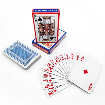סוג חדש עמיד קונדור איכות משחק קלפים פוקר הדפסה מותאם אישית משחק קלפים.