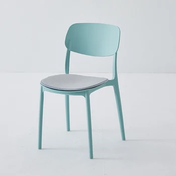 פלסטיק מינימליסטי כסאות אוכל שחור רצפת המטבח המודרני כסאות אוכל סלון Sedie Muebles מסעדה רהיטים