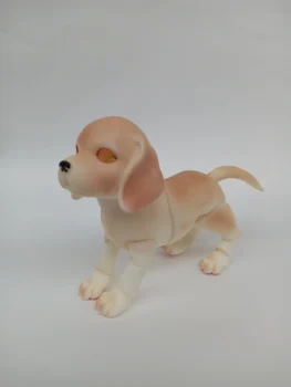 2023Qbaby בובה store1/8 צעצוע לכלב דגם דמוי בובת מתנת יום הולדת עשה זאת בעצמך איפור