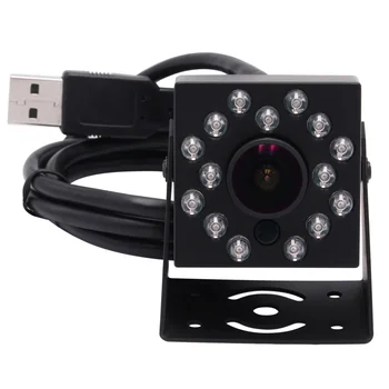 ELP NT99141 CMOS חיישן 720P HD חינם מנהל התקן USB IR אינפרא אדום לראיית לילה מצלמה