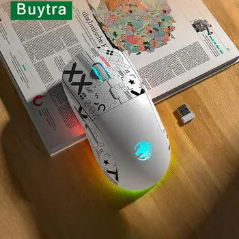 G301 נטענת USB 2.4 G Wireless Bluetooth RGB אור עכבר משחקים שולחניים, מחשבי PC למחשב נייד מחשב נייד עכברים Mause גיימר חמוד