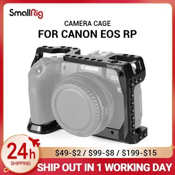 SmallRig מצלמת DSLR הכלוב עבור Canon EOS RP תכונה עם 1/4 3/8 חוט חורים הקסמים זרוע מיקרופון מצורף CCC2332