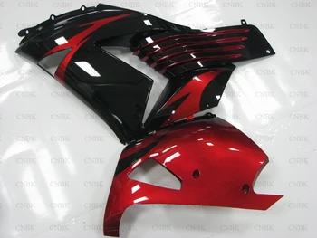 גוף מלא קיטים של קוואסאקי Zx14r 2009 ZZ-R1400 גוף מלא ערכות 2006 ZZ-R1400 אופנוע Fairing 2006 - 2011 אדום שחור