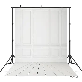 החדר הריק הלבן צילום תפאורות עבור Photocall ויניל פוטושוט רקע על חתונה ילדים התינוק מקורה סטודיו לצילום