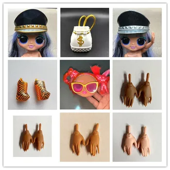 מקורי אחות גדולה בובה אביזרים ילדה שקיות כובעים משקפיים מגפיים בגדי DIY הלבשה צעצוע אביזרים