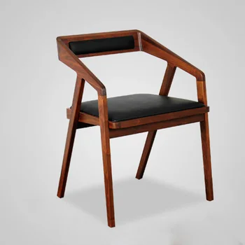 עץ השינה זרוע כיסא האוכל הנורדי, שידה עיצוב סלון לסועדים כיסא מודרני יוקרתי למשרד Cadeira ריהוט הבית